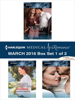 cover image of Harlequin Medical Romance March 2016--Box Set 1 of 2